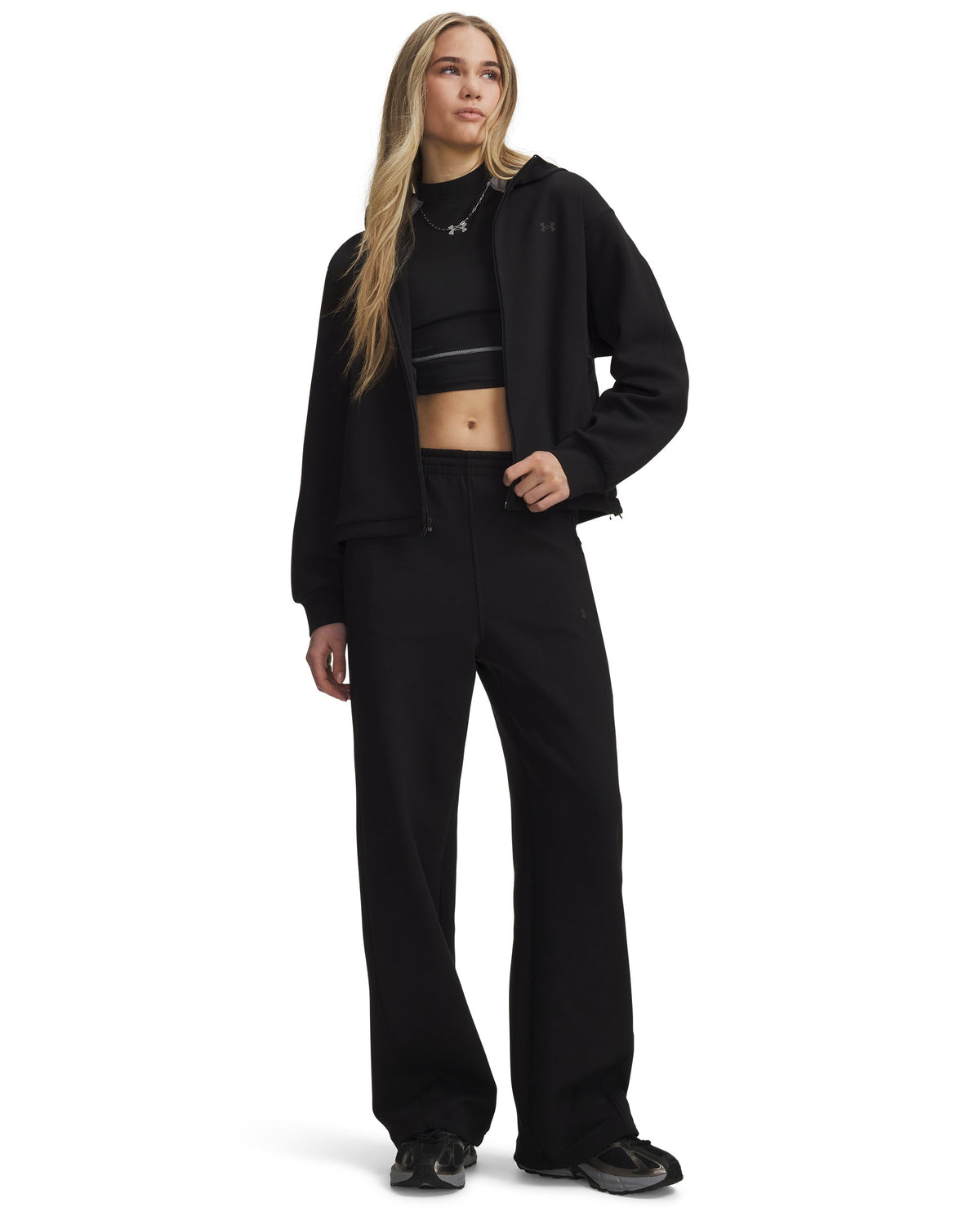 Unstoppable Flc Open Pant - Black / Ultimate Black - 008