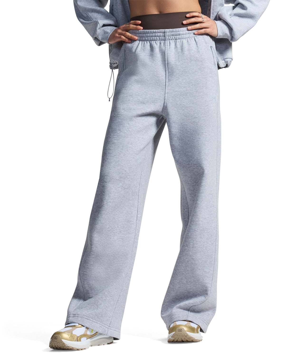 Unstoppable Flc Open Pant - Gray / Mod Gray - 011