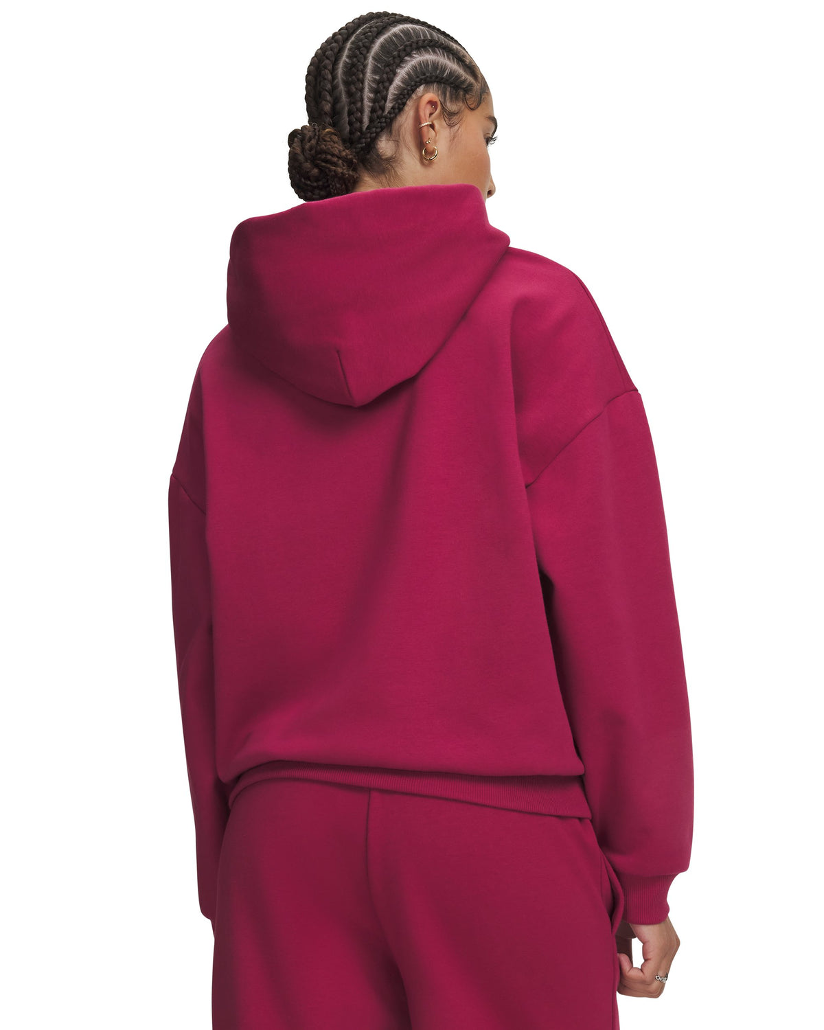 Icon Fleece Hoodie - Red / White - 622