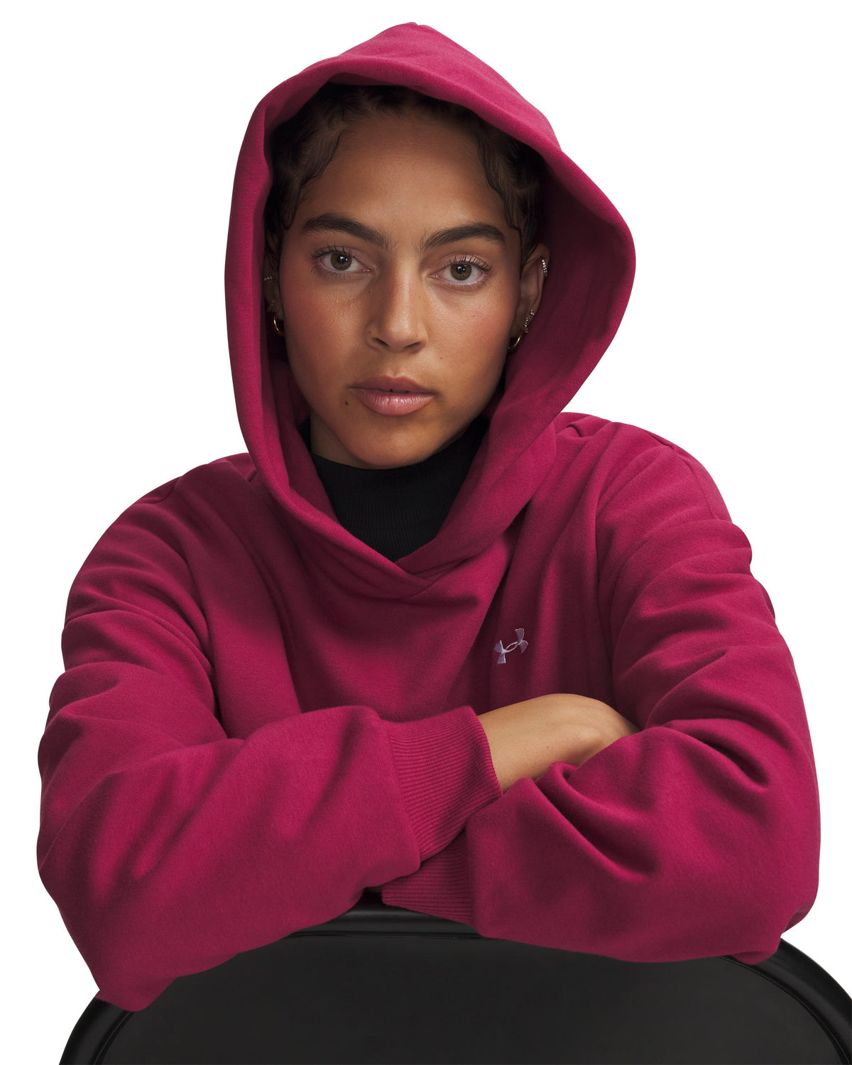 Icon Fleece Hoodie - Red / White - 622