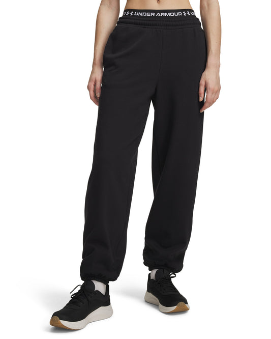 Icon Flc Gym Pant - Black / White - 009