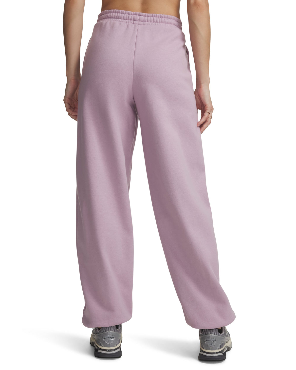 Icon Flc Gym Pant - Pink / White - 700