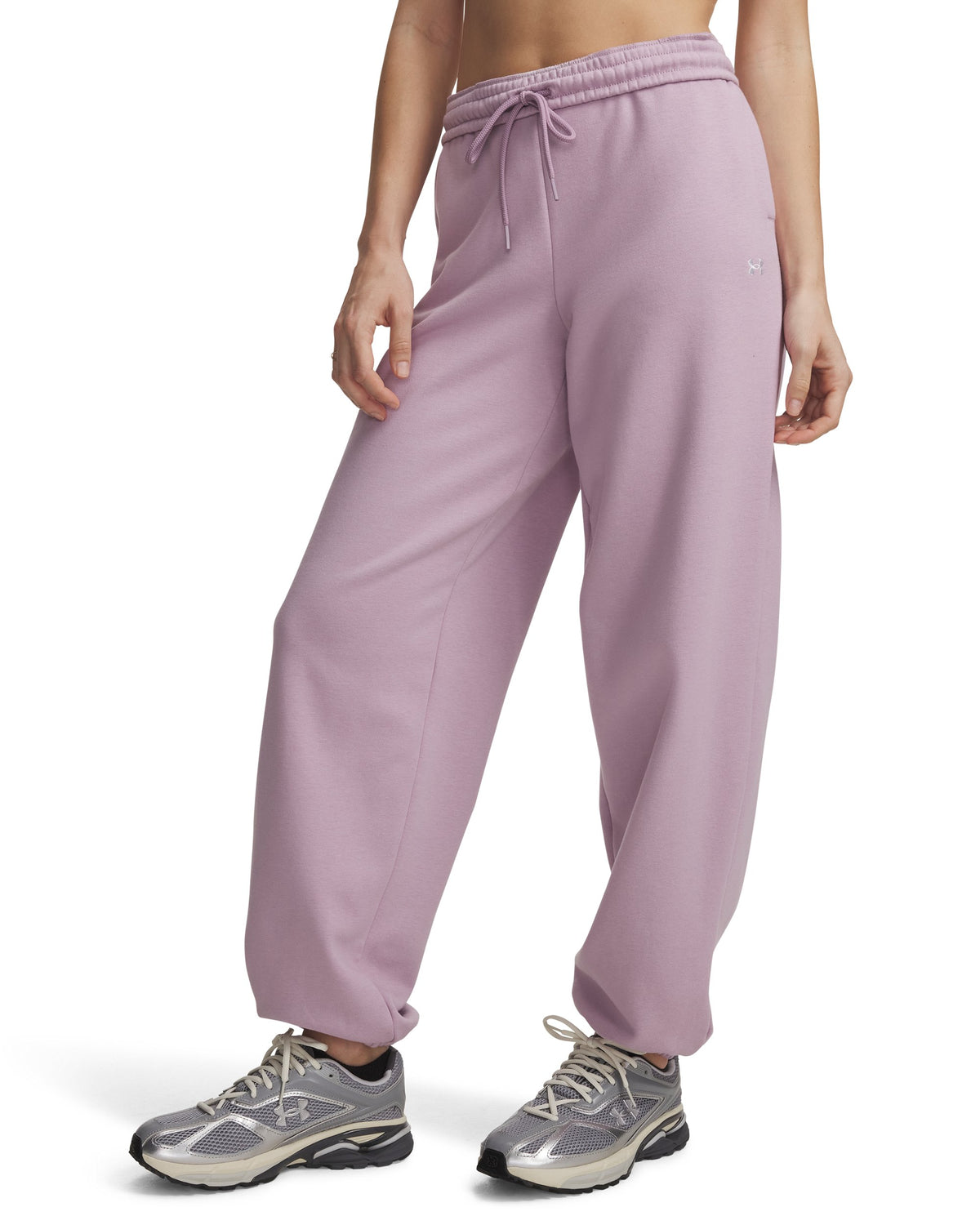 Icon Flc Gym Pant - Pink / White - 700