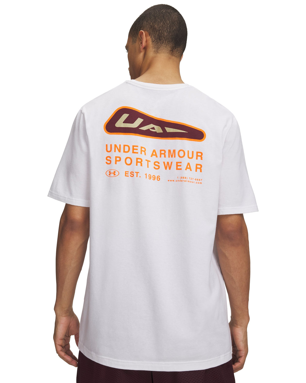 UA M 60/40S LC SCORPIO SS - White / Solar Orange - 100