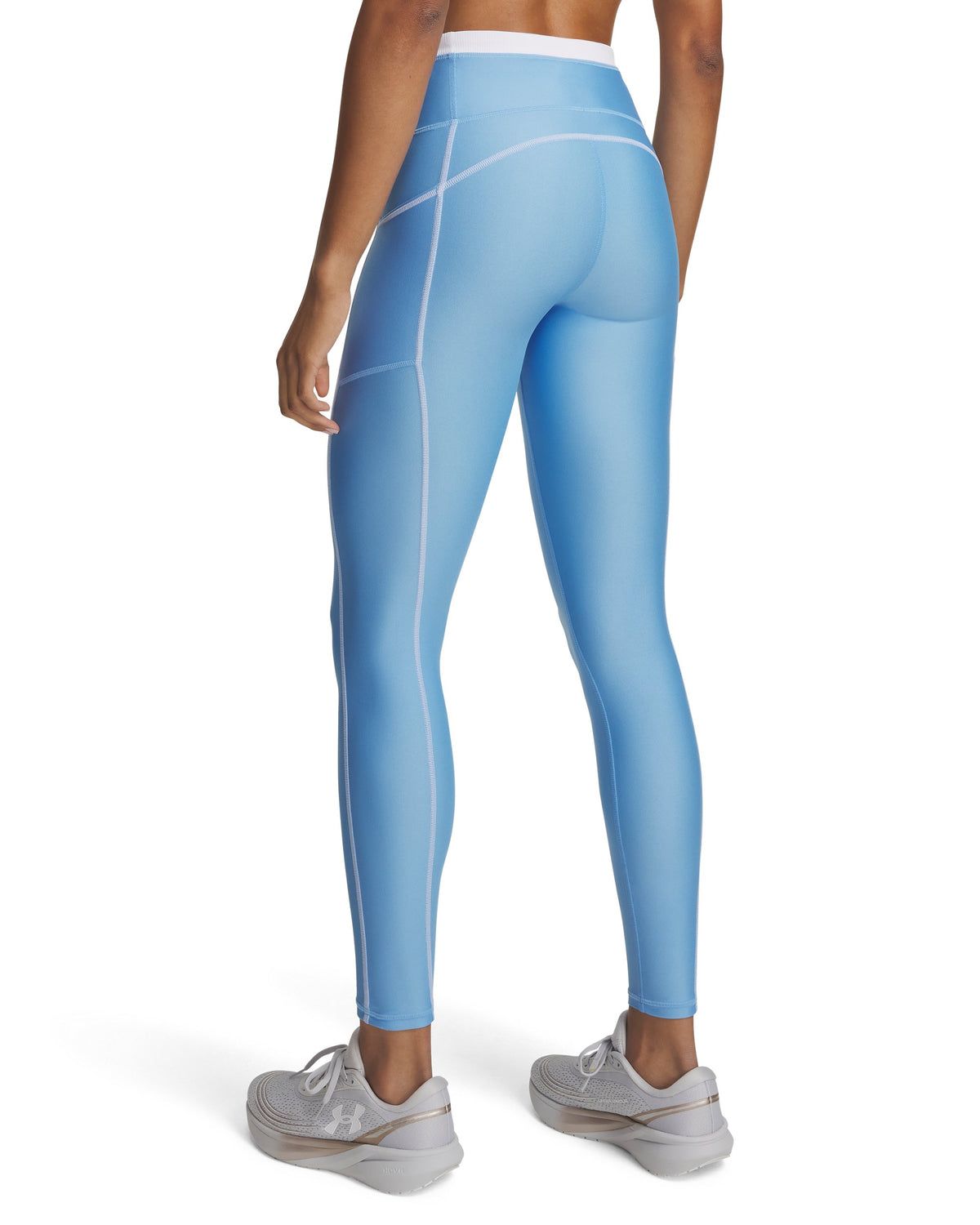 UA HeatGear Novelty Legging - Blue / White - 465