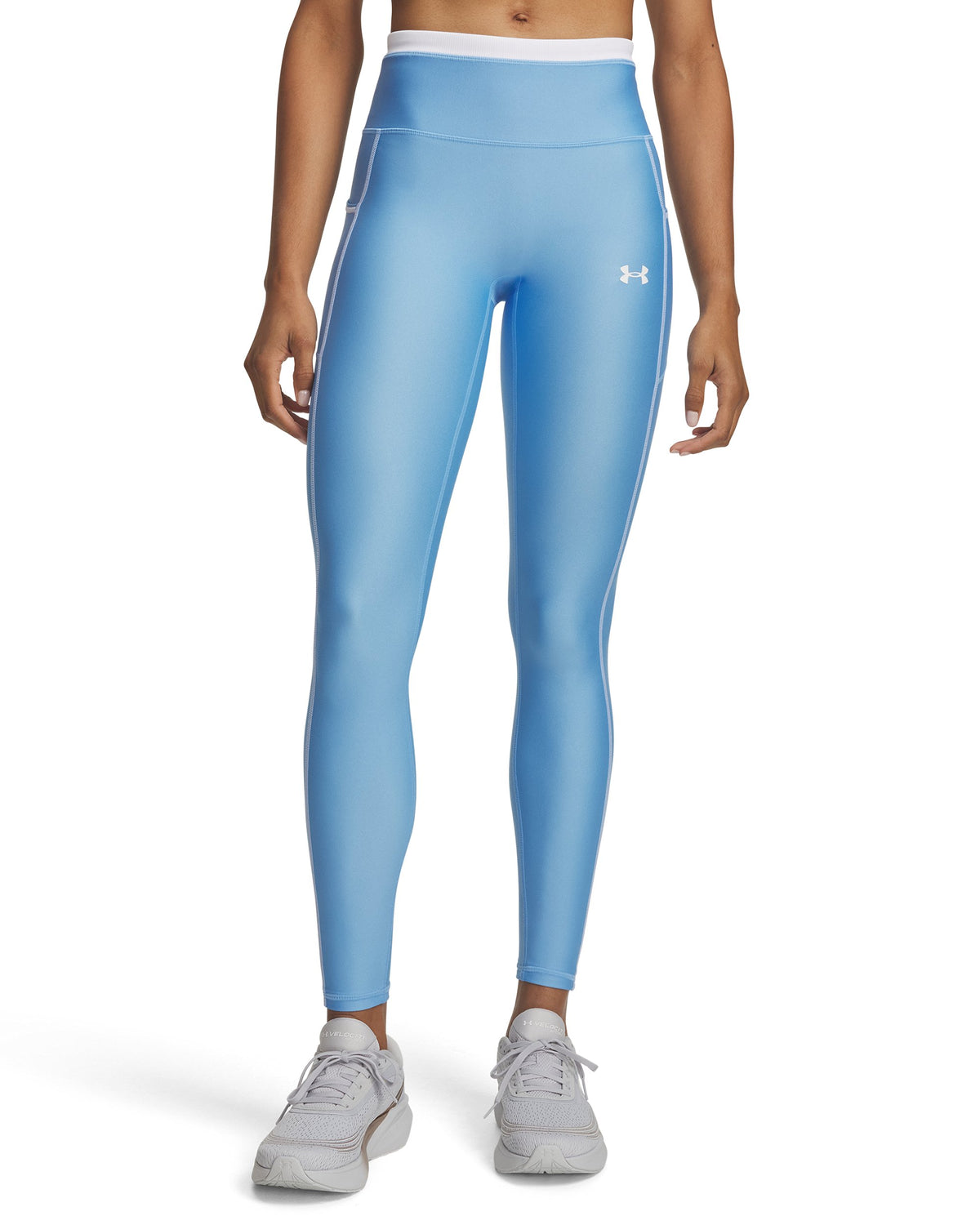 UA HeatGear Novelty Legging - Blue / White - 465