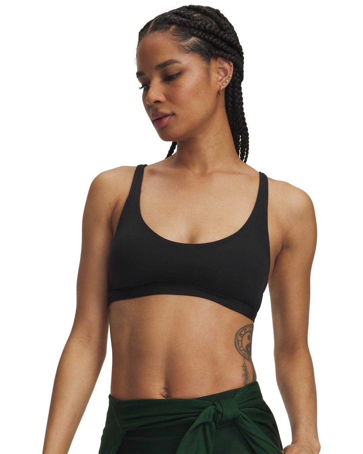 UA Motion Low Bra - Black / Castlerock - 008