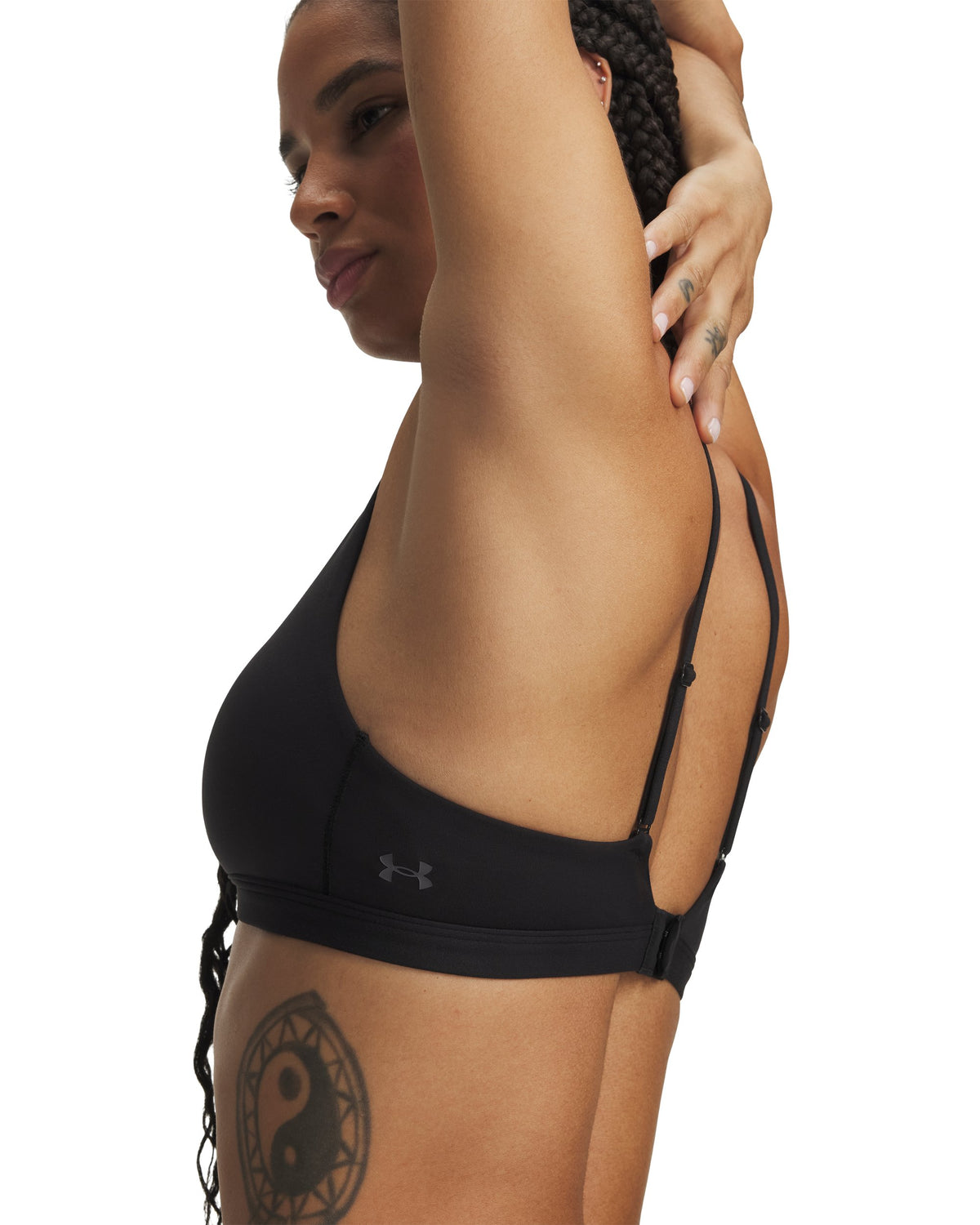 UA Motion Low Bra - Black / Castlerock - 008