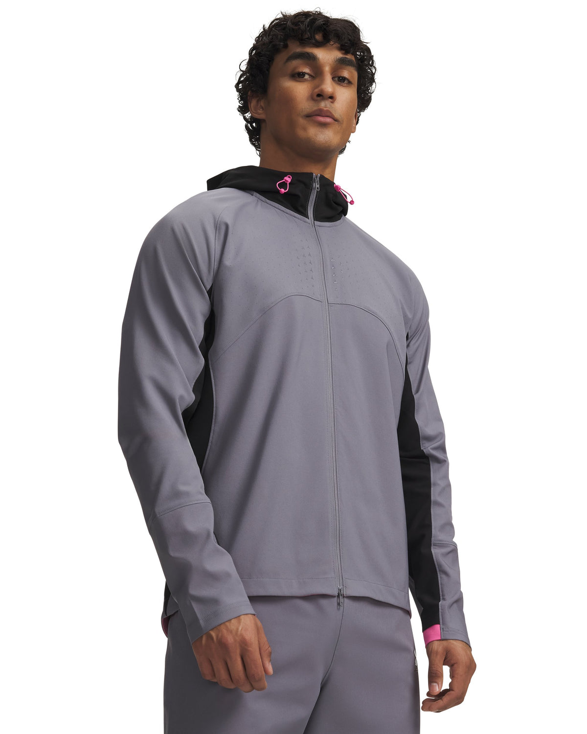 UA Ch. Elite Storm Jacket - Gray / Chrome - 024
