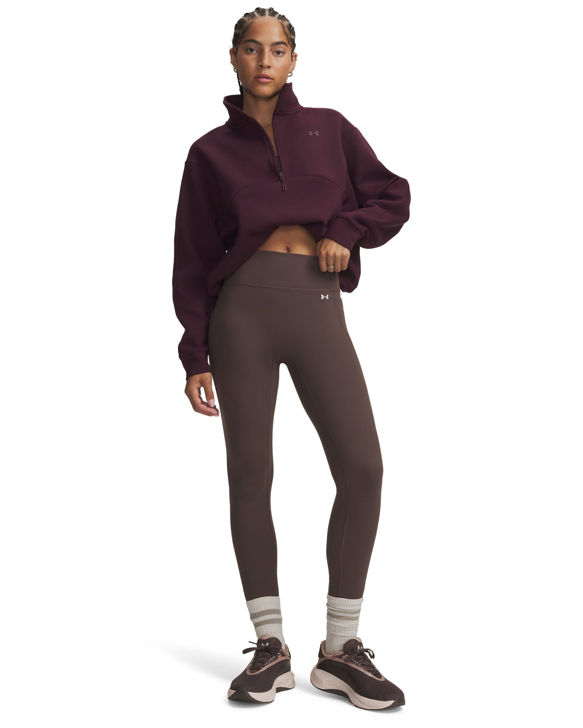Motion Legging - Brown / White - 200