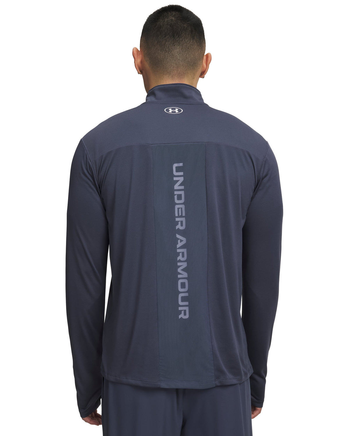 UA Tech Utility 1/4 Zip - Gray / Geode Green - 044