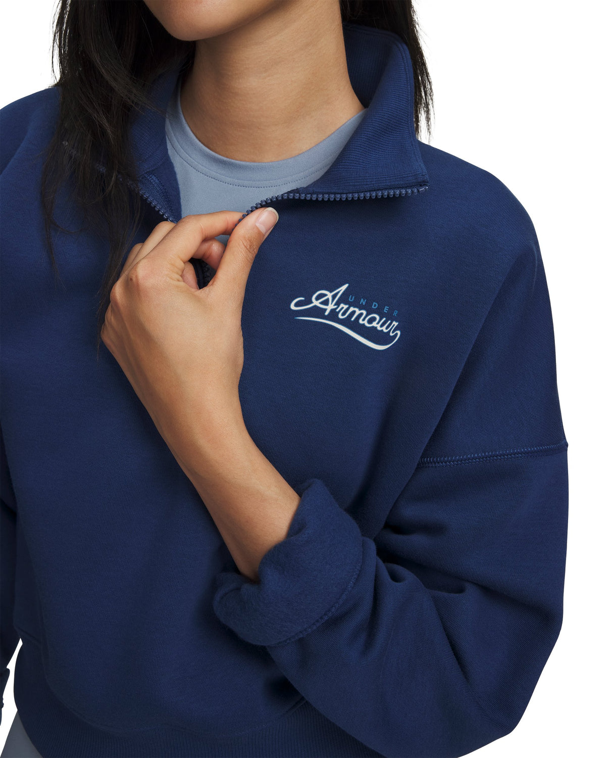 RIVAL FLEECE VARSITY HZ - Blue / Aegean Blue - 997