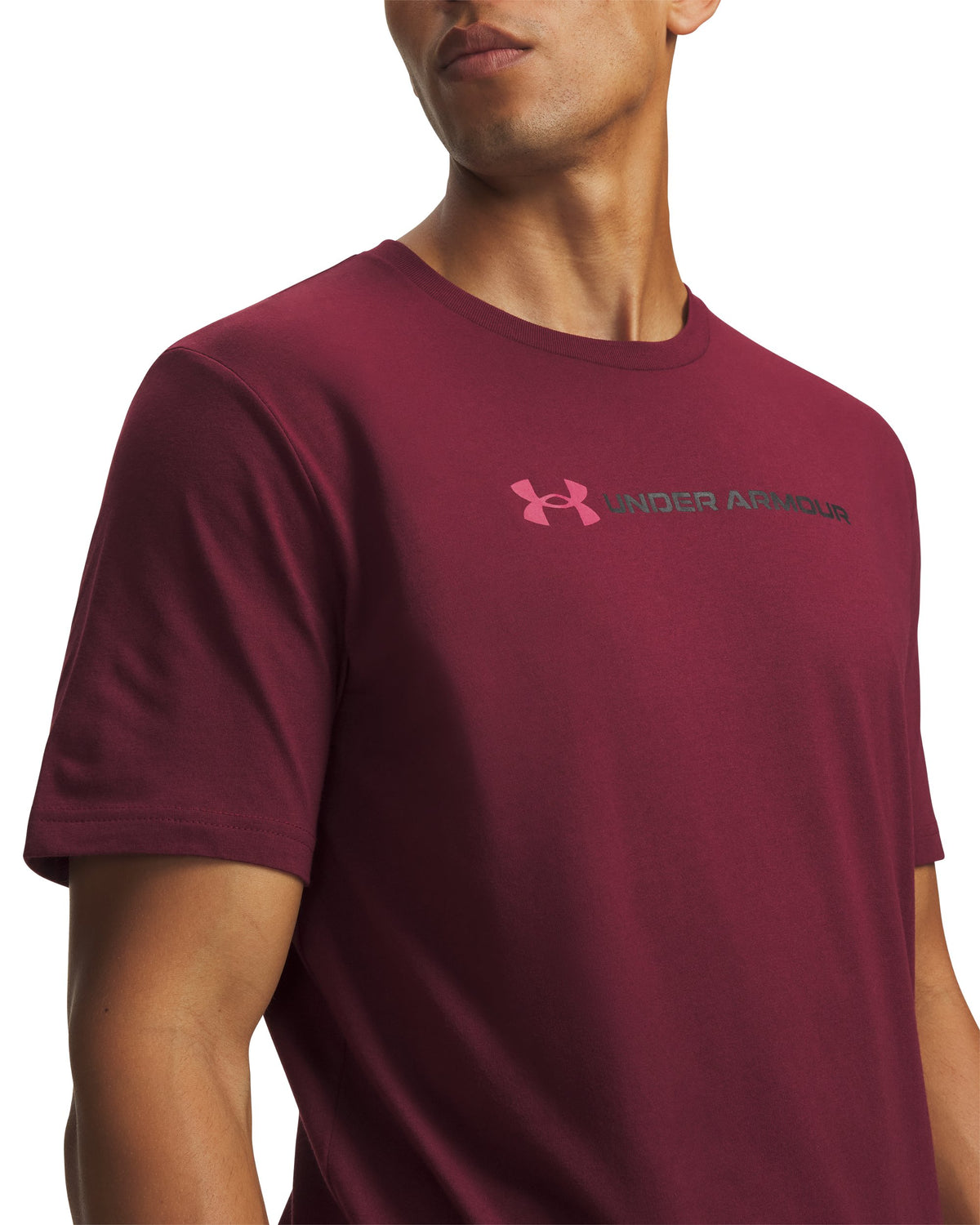 UA M LOGO WM SS - Red / Claret - 625