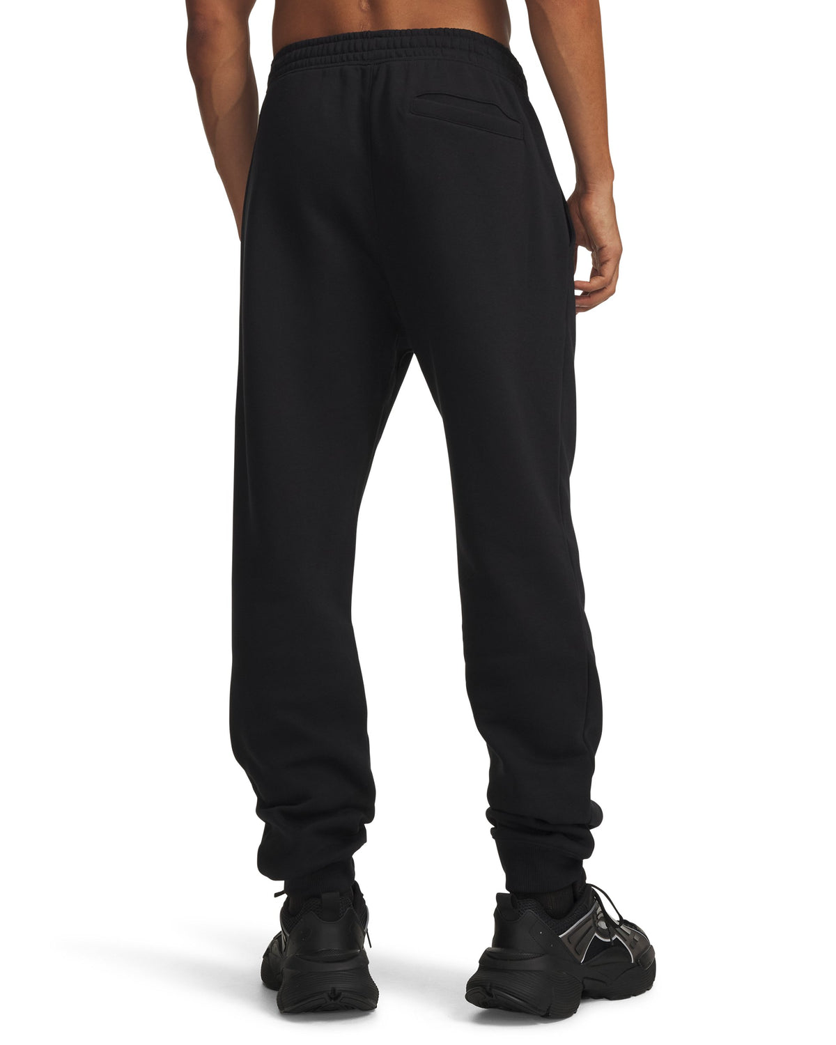 UA Rival Flc Jogger - Black / White - 008